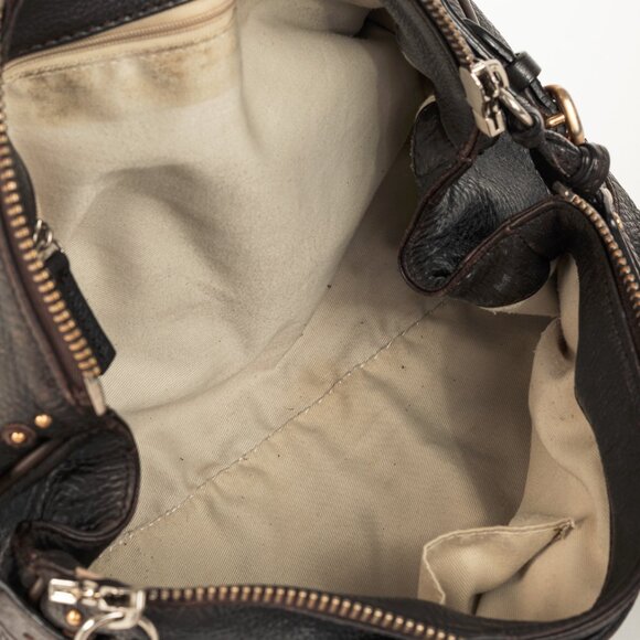 Chloe Paddington Brown Pebbled-Leather Handbag - Picture 12 of 14